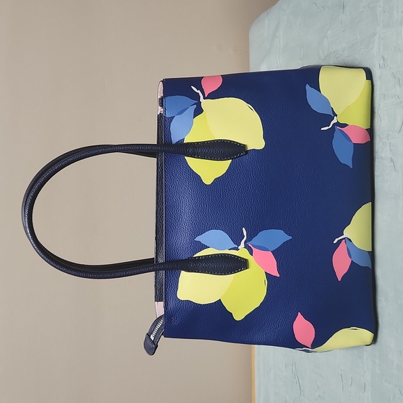 Kate Spade New York Medium Top Zip Lemon Zest Satchel - Picture 5 of 13